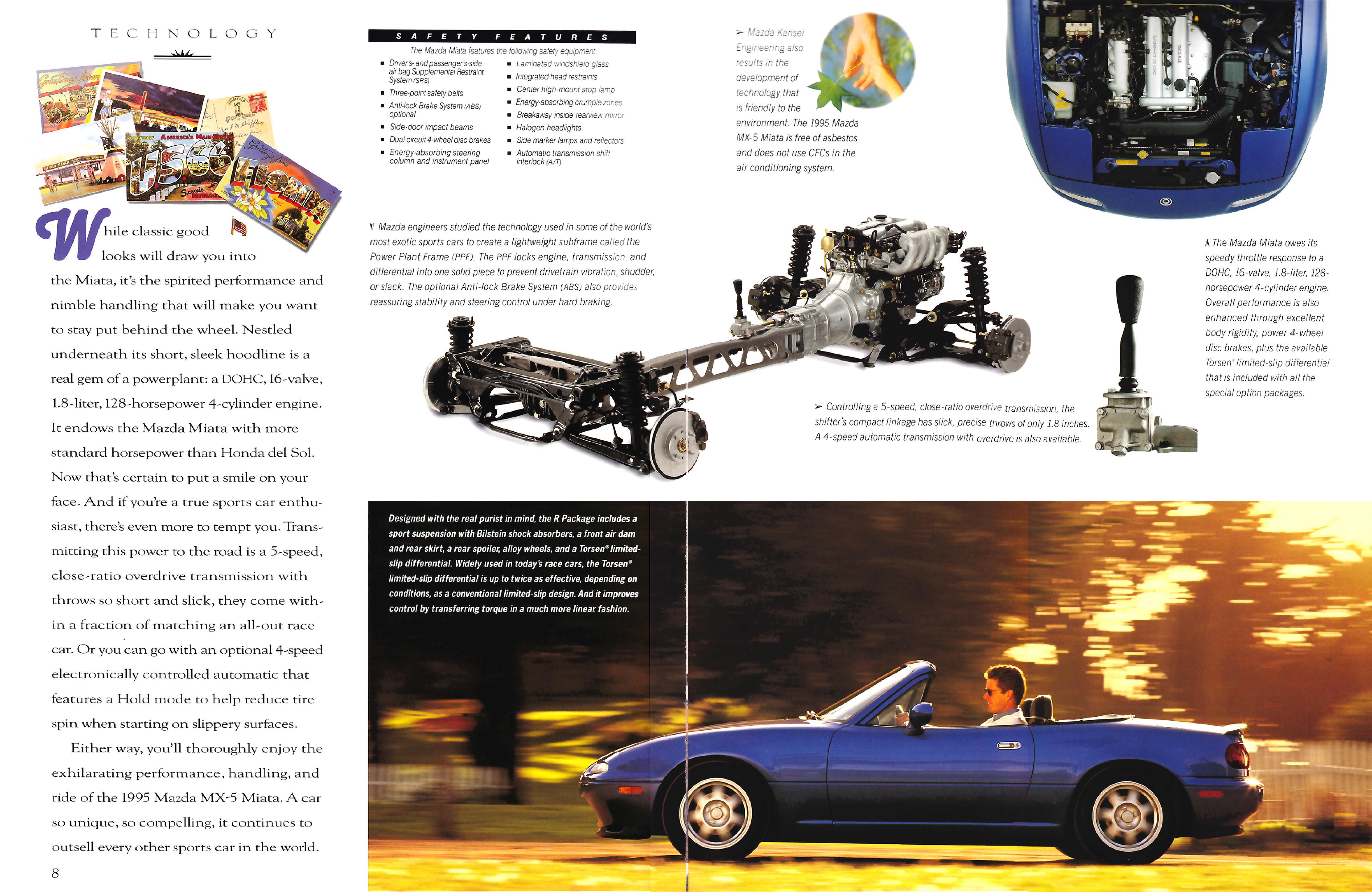 1995 Mazda MX-5 Brochure Page 4
